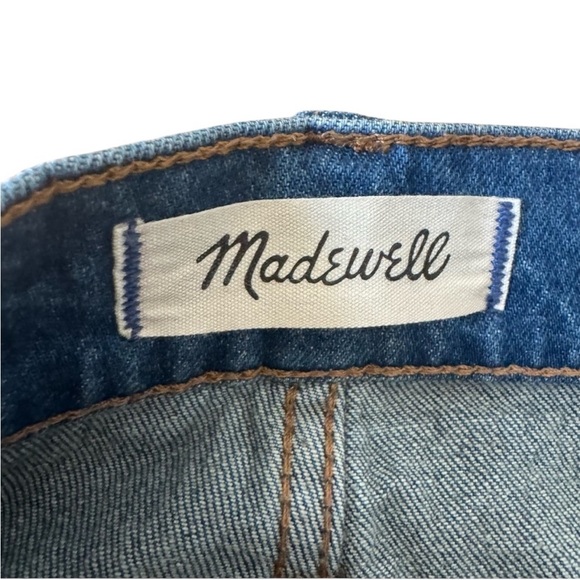 Madewell The Perfect Vintage Jean 28 Denim Blue Zip Button Fly - Picture 6 of 10